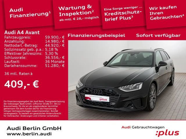 Audi A4 Sedan Quattro S-Line S-Tronic 40 TDI