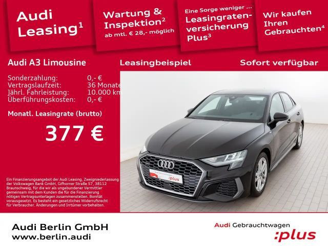 Audi A3 Sedan Quattro S-Line 40 TFSI