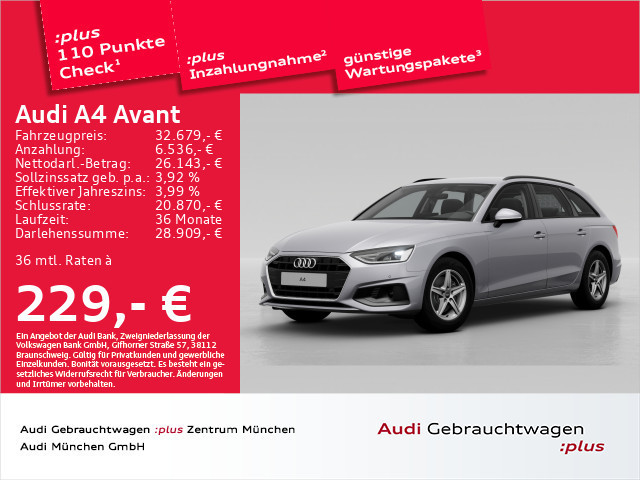 Audi A4 Avant S-Tronic 30 TDI