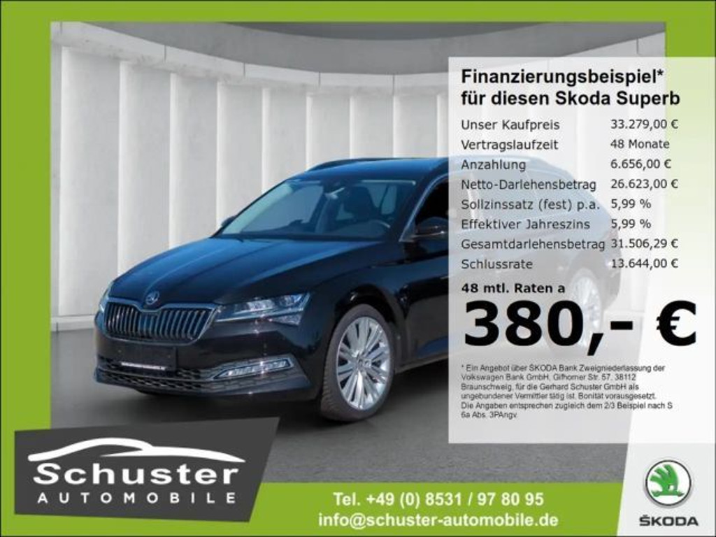 Skoda Superb Style Combi 2.0 TSI Style