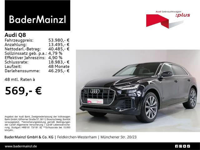 Audi Q8 Quattro S-Line Hybride