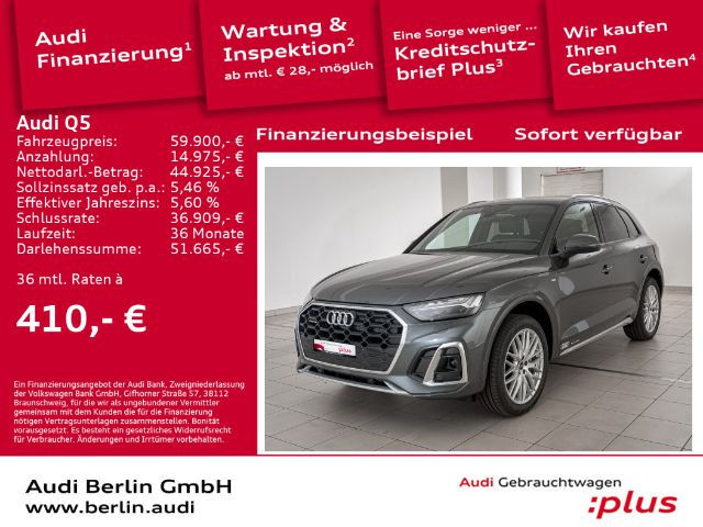 Audi Q5 Quattro Business S-Line S-Tronic 50 TFSI