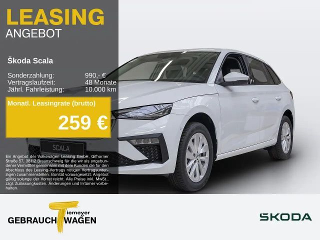 Skoda Scala 1.0 TSI Selection