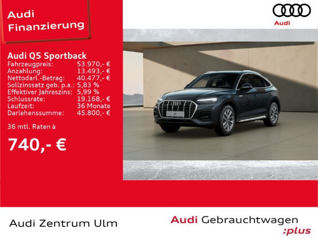 Audi Q5 Sportback Quattro S-Tronic 40 TFSI