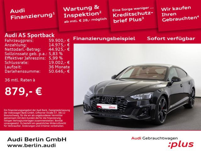 Audi A5 Sportback Quattro Business S-Line S-Tronic 40 TFSI