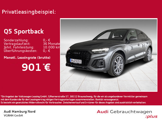 Audi Q5 Sportback Quattro S-Line S-Tronic Hybride 50 TFSI