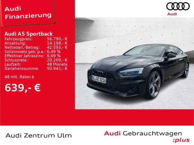 Audi A5 Sportback Quattro Business S-Line S-Tronic 40 TDI