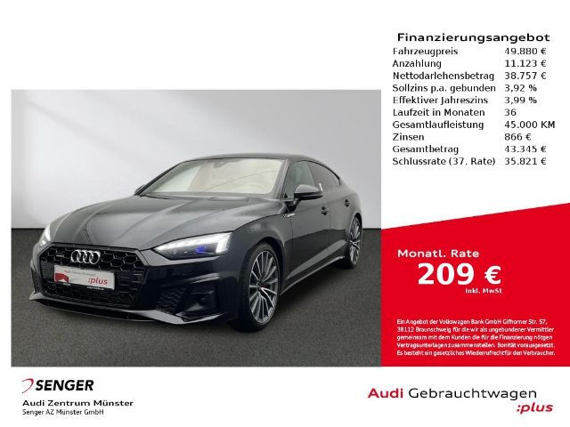 Audi A5 Sportback Quattro S-Line S-Tronic 40 TFSI