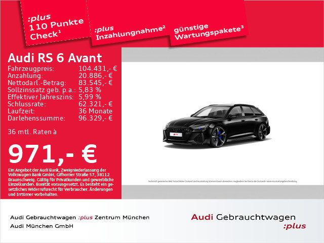 Audi RS6 Avant Quattro