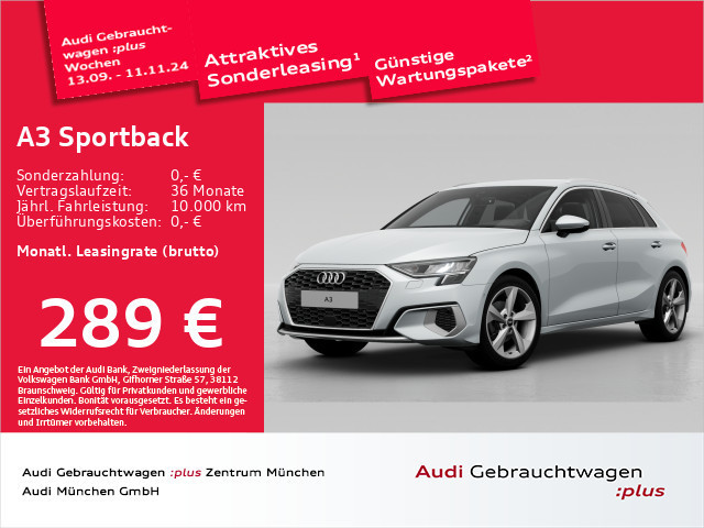 Audi A3 Sportback S-Tronic 30 TDI