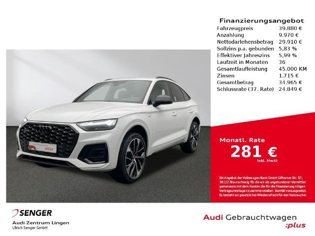 Audi Q5 Sportback Quattro S-Line S-Tronic 40 TDI