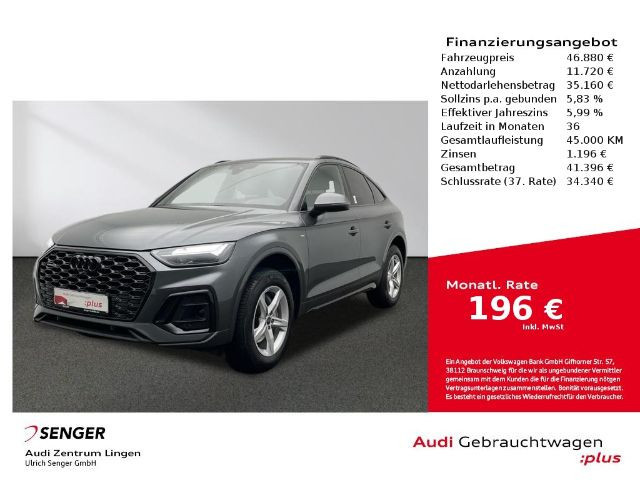 Audi Q5 Sportback Quattro S-Line S-Tronic 40 TDI