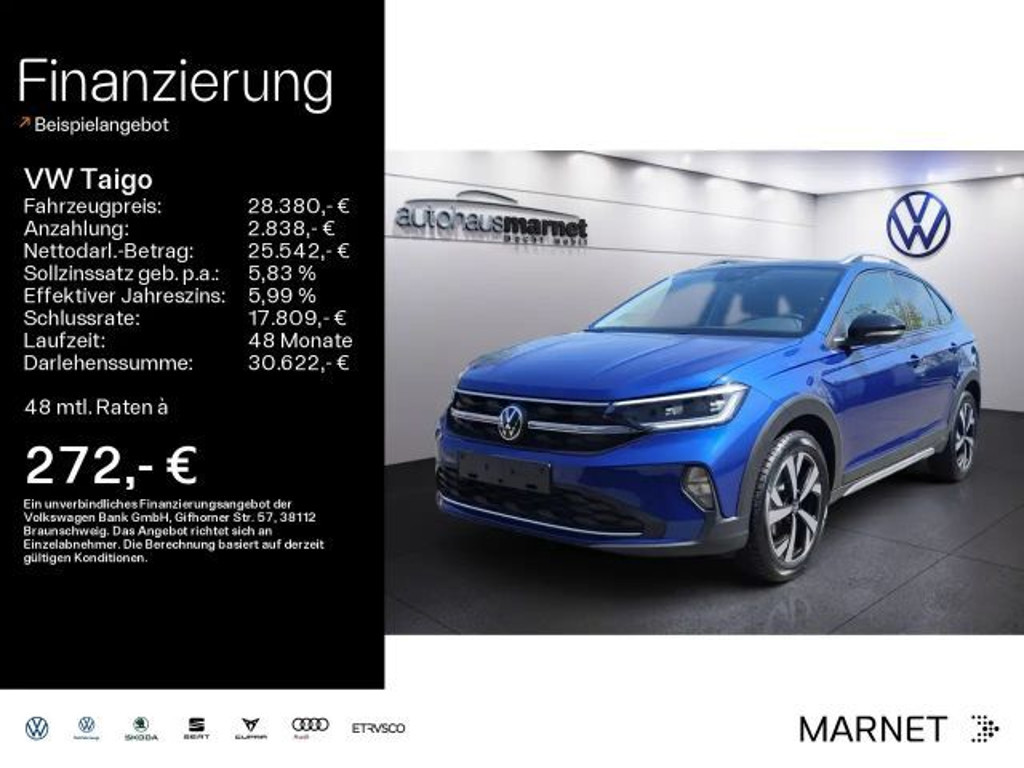 Volkswagen Taigo DSG Style 1.0 TSI IQ.Drive