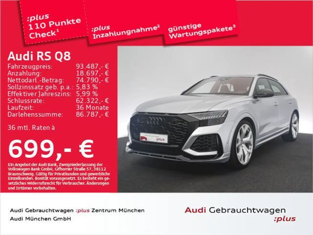 Audi RS Q8 Dynamik+/Keramik/StdHzg/Pano/B&O