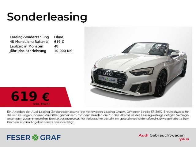 Audi A5 Cabriolet Quattro S-Line S-Tronic 40 TFSI