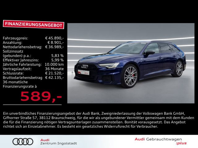 Audi A6 Avant Quattro S-Tronic Sport Hybride 55 TFSI