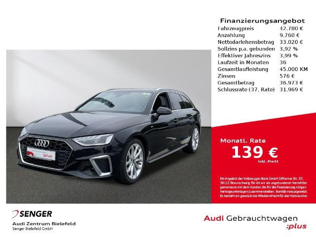 Audi A4 Avant S-Line S-Tronic 40 TDI