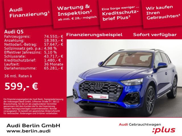 Audi Q5 Quattro S-Line S-Tronic Hybride 55 TFSI