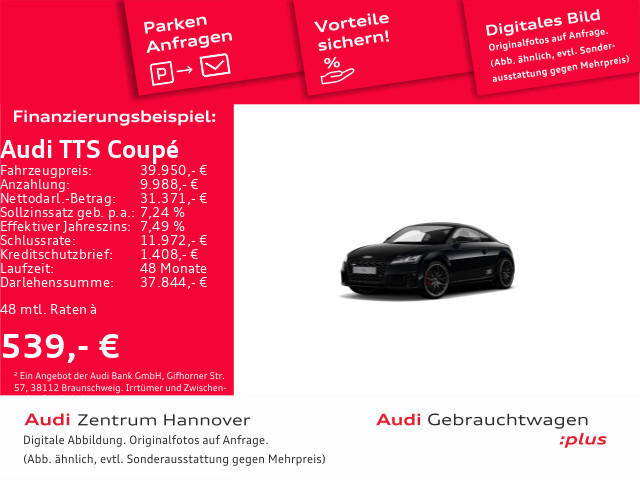 Audi TTS Coupé Quattro S-Tronic