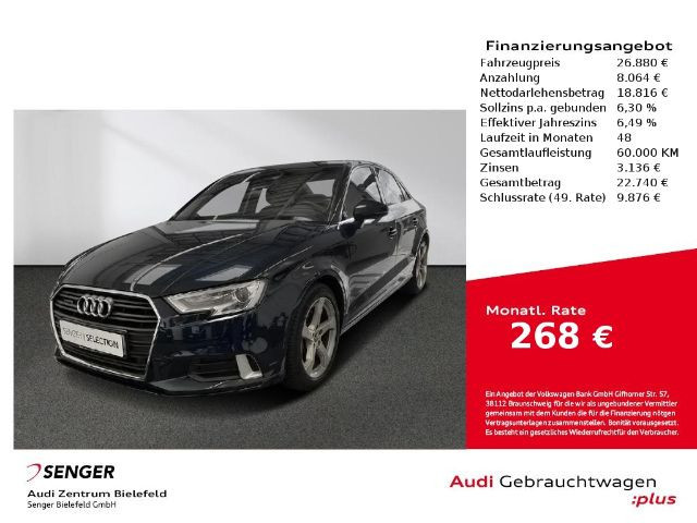 Audi A3 Limousine Quattro S-Tronic Sport 40 TDI