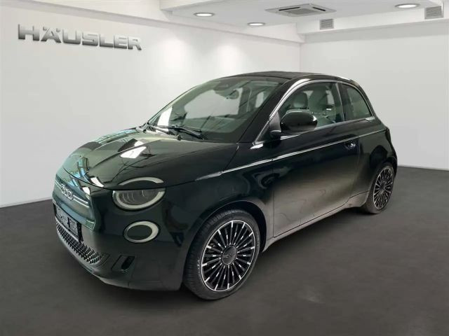 Fiat 500e Cabrio "la Prima" PDC Rückfahrkamera Navi LED