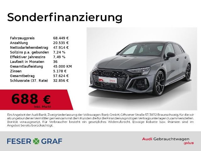 Audi RS3 Sportback Quattro S-Tronic