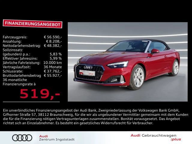 Audi A5 Cabriolet Quattro S-Line 40 TDI