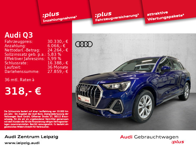 Audi Q3 S-Line S-Tronic 45 TFSI