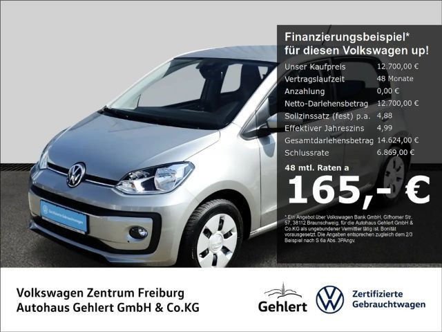 Volkswagen up! 1.0 DAB+ Sitzheizung Klimaanlage