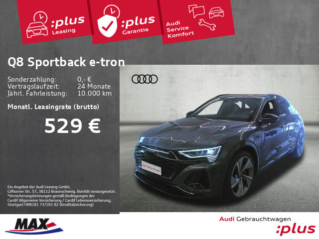 Audi Q8 e-tron Sportback Quattro S-Line 55