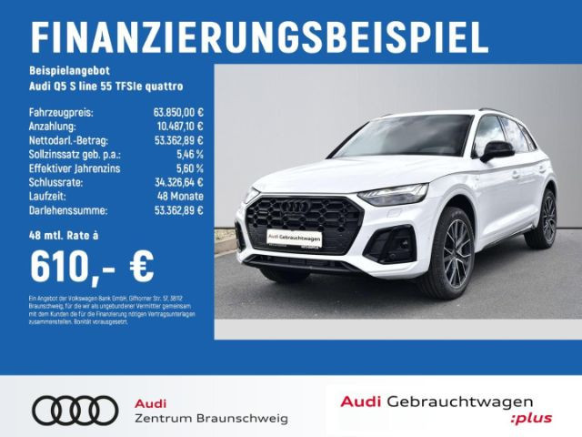 Audi Q5 Quattro S-Line S-Tronic Hybride 55 TFSI