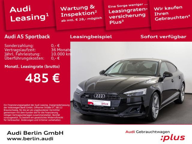 Audi A5 Sportback Quattro S-Tronic 40 TDI