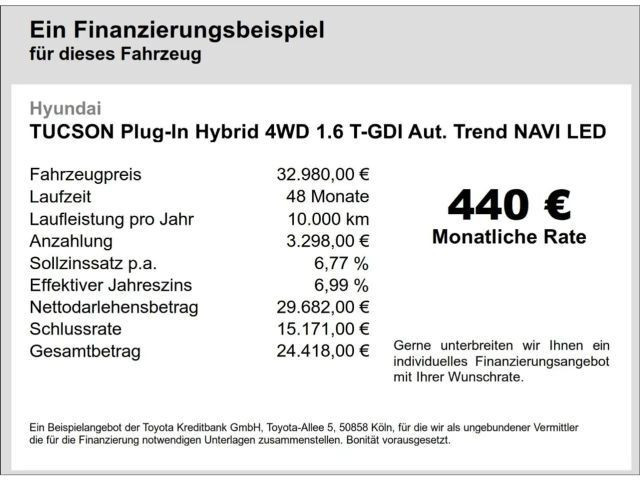 Hyundai Tucson T-GDi Trend Hybrid Plug-in 1.6 Vierwielaandrijving