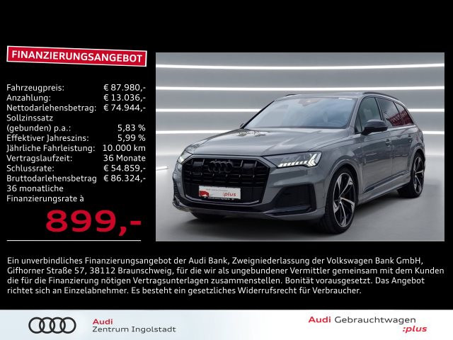 Audi Q7 Quattro S-Line 50 TDI