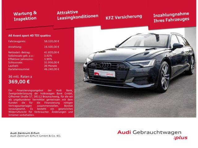 Audi A6 Avant Quattro S-Tronic Sport 40 TDI