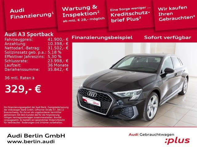 Audi A3 S-Line S-Tronic Hybride 40 TFSI