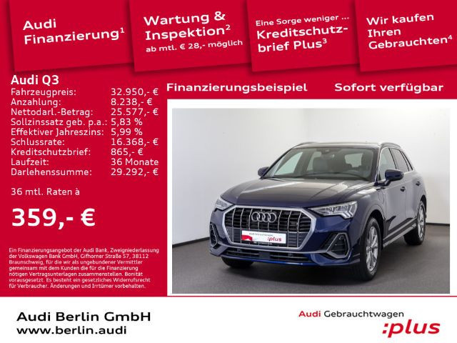 Audi Q3 S-Line S-Tronic 45 TFSI