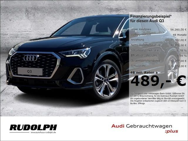 Audi Q3 Sportback Quattro S-Line 40 TFSI