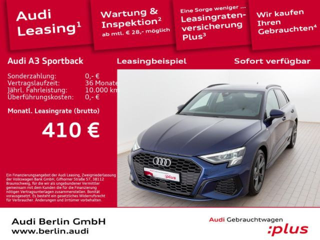 Audi A3 Sportback S-Line S-Tronic 30 TDI