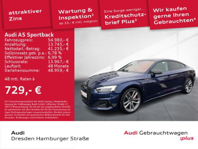 Audi A5 Sportback Quattro S-Tronic 40 TFSI