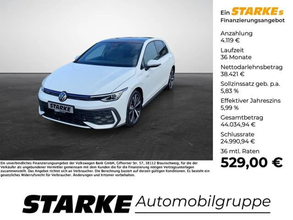 Volkswagen Golf DSG GTE eHybrid 1.5 TSI