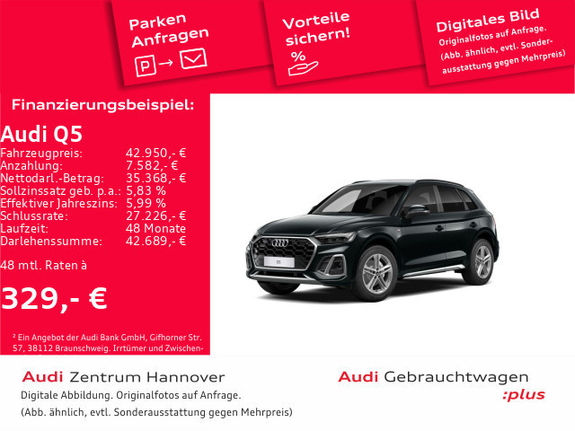 Audi Q5 Quattro S-Line S-Tronic 40 TDI