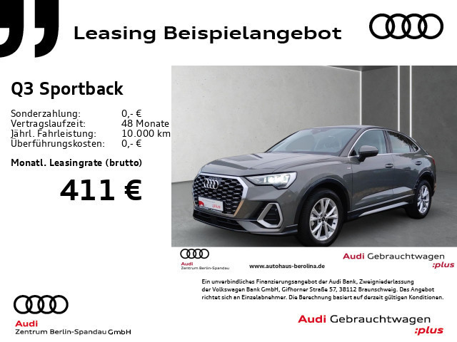 Audi Q3 Sportback S-Line S-Tronic 35 TFSI