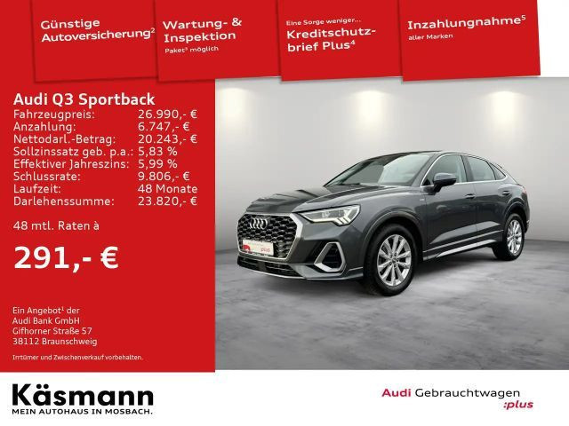 Audi Q3 Sportback S-Line 35 TFSI