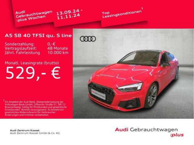 Audi A5 Sportback Quattro S-Line S-Tronic 40 TFSI