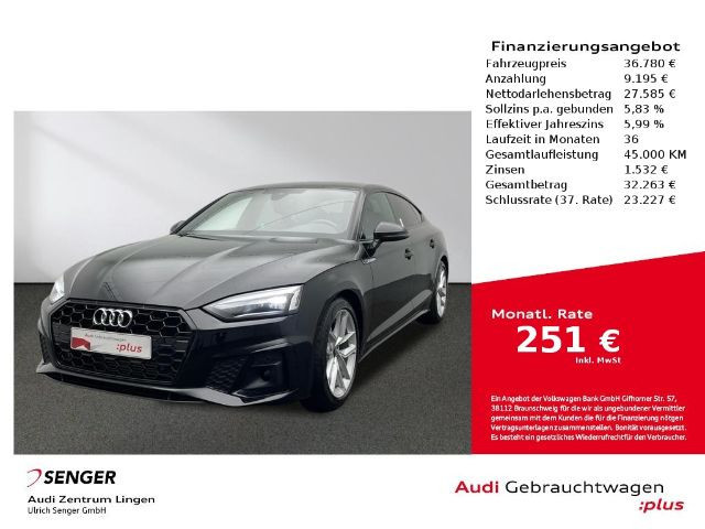 Audi A5 Sportback Business S-Line S-Tronic 35 TFSI