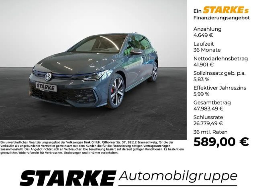 Volkswagen Golf DSG GTE eHybrid 1.5 TSI