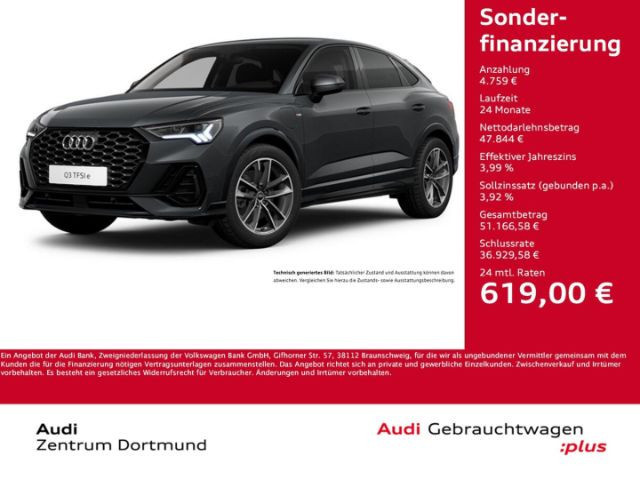 Audi Q3 Sportback S-Line S-Tronic Hybride 45 TFSI