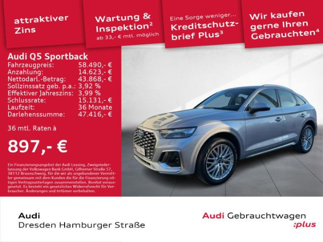 Audi Q5 Sportback Quattro S-Tronic 40 TDI