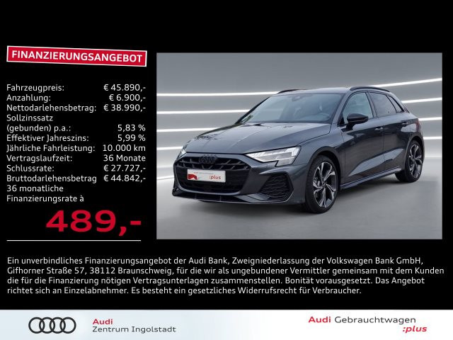 Audi A3 Sportback S-Line 35 TFSI